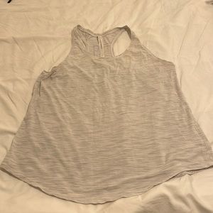 Heather gray Lululemon tank